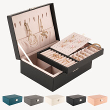 Lockable Jewellery Box Organiser Jewelry Storage Box for Women Girl