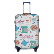 (Waitress The Musical Pattern_9493) Travel Luggage Cover for Suitcases Bag Protector Washable Baggage Case- Fits 18-32 Inch