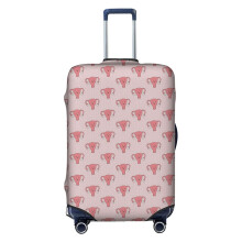 (Uterus Series - Happy Womb Day_11449) Travel Luggage Cover for Suitcases Bag Protector Washable Baggage Case- Fits 18-32 Inch