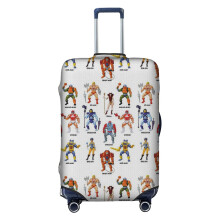 (Vintage Masters Of The Universe Heroes Villains! Vintage Toy Card Art_7987) Travel Luggage Cover for Suitcases Bag Protector Washable Baggage Case- Fits 18-32 Inch