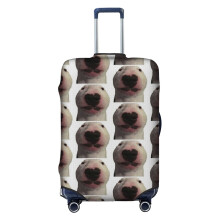 (Walter Dog Meme_5147) Travel Luggage Cover for Suitcases Bag Protector Washable Baggage Case- Fits 18-32 Inch