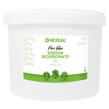 Hexeal Pure Value Sodium Bicarbonate 10kg – 10kg Bucket of Food Grade, Fine Powder, E507