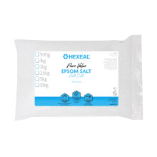Hexeal Pure Value Epsom Salt 1kg – 1kg Bag of Food Grade Magnesium Sulphate