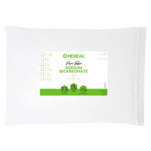 Hexeal Pure Value Sodium Bicarbonate 5kg – 5kg Bag of Food Grade, Fine Powder, E504