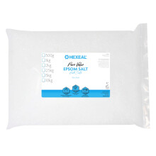 Hexeal Pure Value Epsom Salt 5kg – 5kg Bag of Food Grade Magnesium Sulphate
