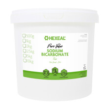 Hexeal Pure Value Sodium Bicarbonate 5kg – 5kg Bucket of Food Grade, Fine Powder, E505