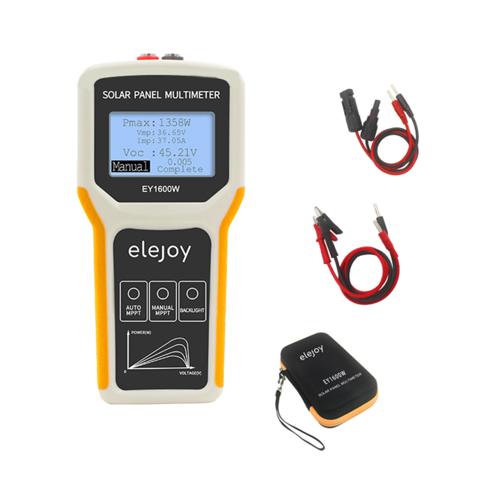 1600W Photovoltaic Panel Multimeter Solar Panel Mppt Tester 4853122538595