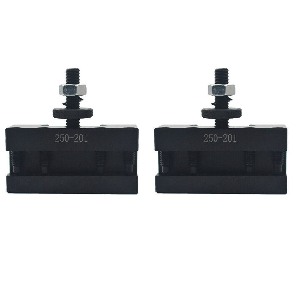 Photos - Other Hand Tools Markenlos 2Pcs 250-201 Quick Change Tool Holder Turning and Facing Tool Holder