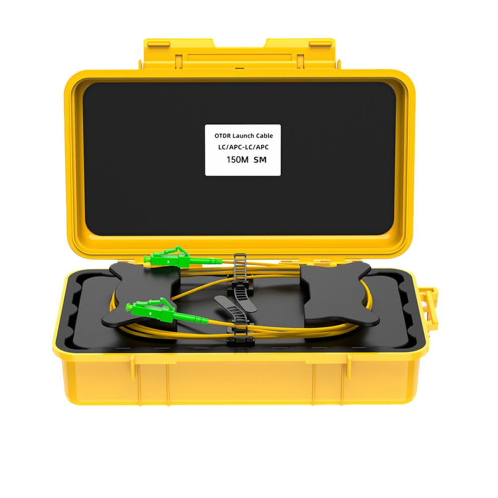 Boîtier de lancement de câble OTDR à fibre optique Éliminateur de points morts LC/-LC/