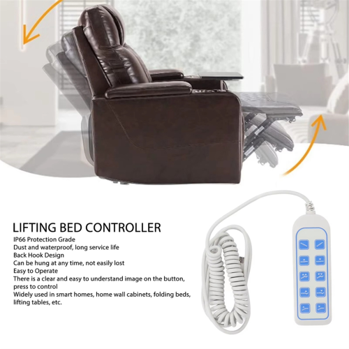 Nouvelle télécommande manuelle pour fauteuil élévateur IP66 1