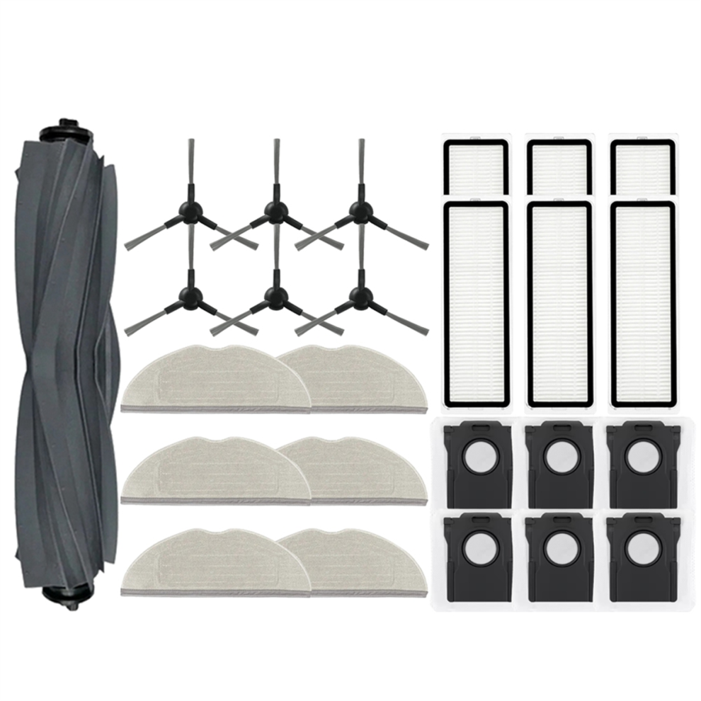 25 Piezas De Repuesto Para Cepillo Lateral Principal, Filtro Hepa, PañO De Fregona, Polvo-image