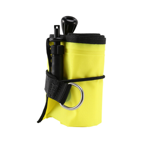 Bouée de plongée gonflable de 1 m, bouée de signalisation, jaune