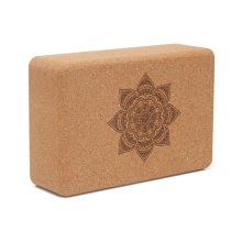 Cork Yoga Block Gym Blocks Cork Yoga Brick Exercise Stretch Body A