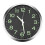 12 Inch Round Large Luminous Wall Clock Glow in the Dark -Silver 1