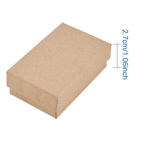 24PCS Kraftpapier Geschenkbox Handgemachte Kartonverpackung Geschenkbox 2