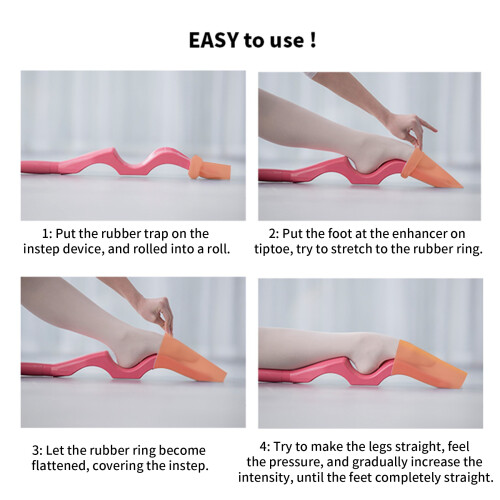 Ballet Dancer Rubber Sleeve Ballet Foot Stretcher 2