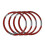 For J11 2014 - 2018 Chrome Car Speaker Ring Sticker 4