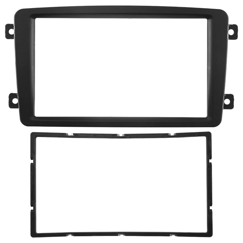 Kit de panneau de façade d'autoradio 2 DIN pour lecteur DVD, cadre de tableau de bord stéréo