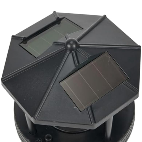 LED Solar Powered Lighthouse,360 Degree Rotating Lamp B 2