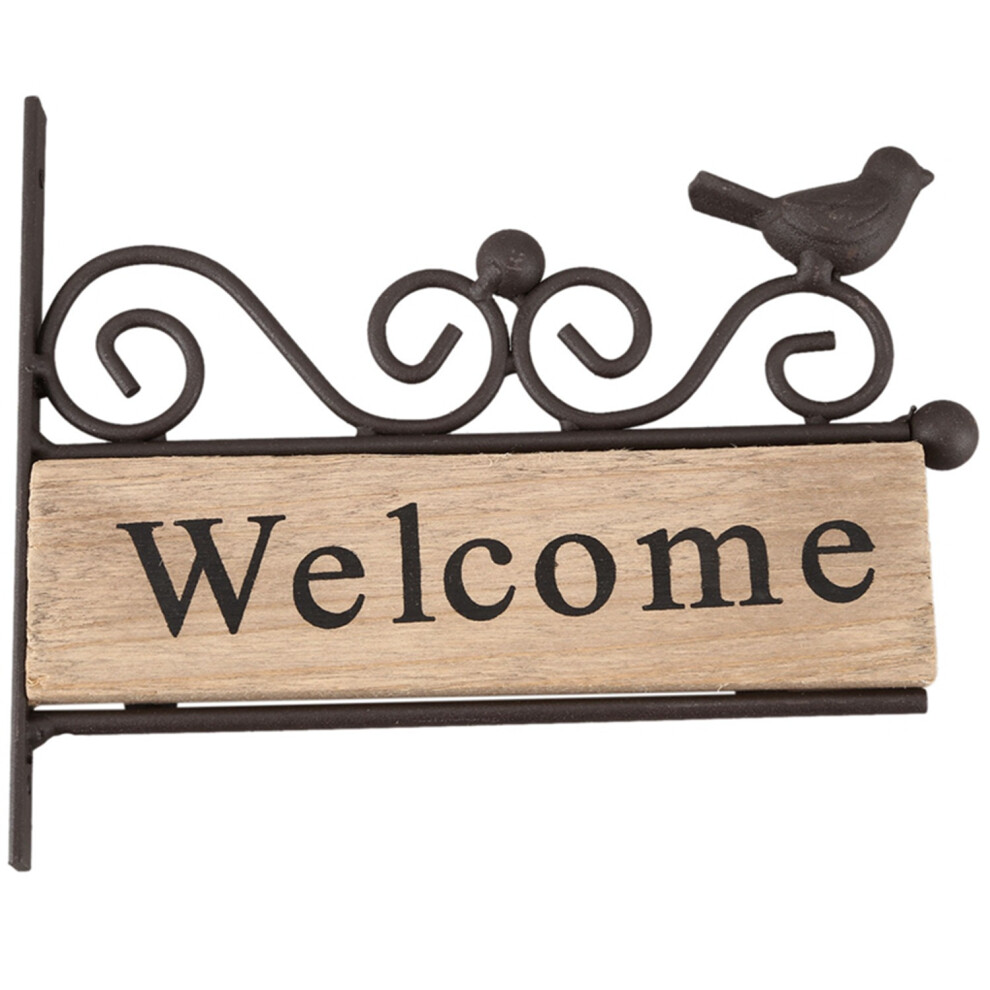 Photos - Other for Repair Markenlos Retro Vintage Plaque Wood Bird Welcome Door Sign Sign 