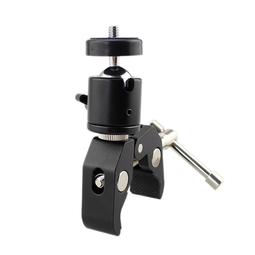 Dslr Ball Head Shoe Mount Camera Ball Mount Clamp Tripod 4851013699295