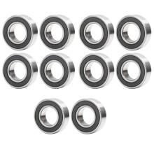10 peças de rolamentos para cubo de bicicleta 163110 (16 x 31 x 10 mm)