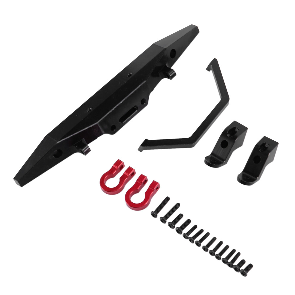 Metal Front Bumper For Mn D90 D91 D96 D99s Mn90 Mn99 Mn99s, Black 4851013611662