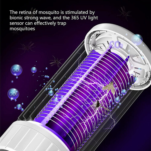 Mosquito Lamp,USB Electric Bug Zapper 360UV Fly Zapper 1