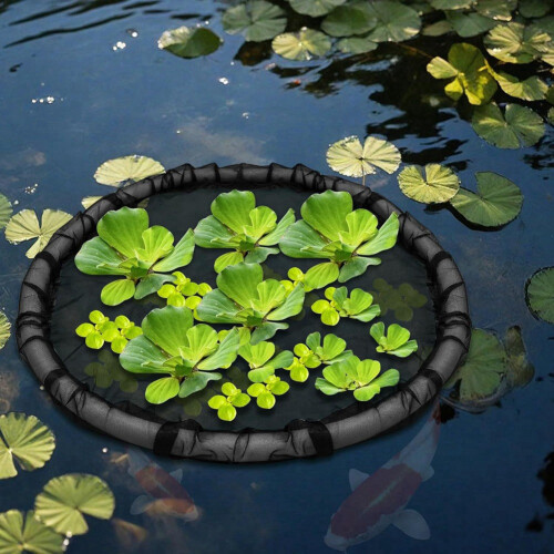 Floating Island Plant Protector Fish Barrier for Water Features Pond 1
