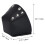 1 Pair Roller Skate Toe Caps PU Leather Skate Toe Guards Black 7