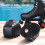 1 Pair Roller Skate Toe Caps PU Leather Skate Toe Guards Black 4