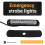 LED Emergency Strobe Lights, Amber 6 LED Strobe Flashing Light 2 Pack 5