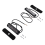 LED Emergency Strobe Lights, Amber 6 LED Strobe Flashing Light 2 Pack 2