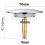 Bath Plug with Universal Fit - Rustproof Bathtub Plug 3