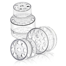 4pcs DIY Bouquet Kit Spiral Ikebana Stem Holder for Flowers
