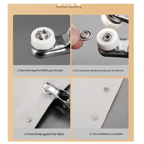 Ringtangenset, ponsset, drukknoopset, ringgereedschapsset 2