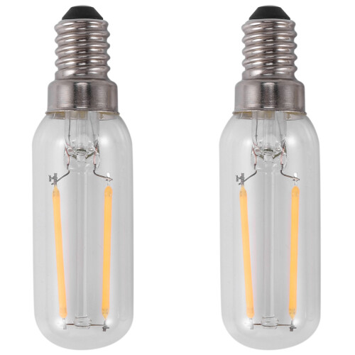 2x E14 3W LED Dunstabzugshaube Dunstabzugshaube Glühbirne Warmweiß