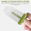 6 Pack Reusable Ice Cream DIY Molds Holders with Tray and Sticks 3