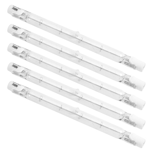 5 Pack R7S 118mm 300W 230V,R7S Halogen Linear Light Bulb 2