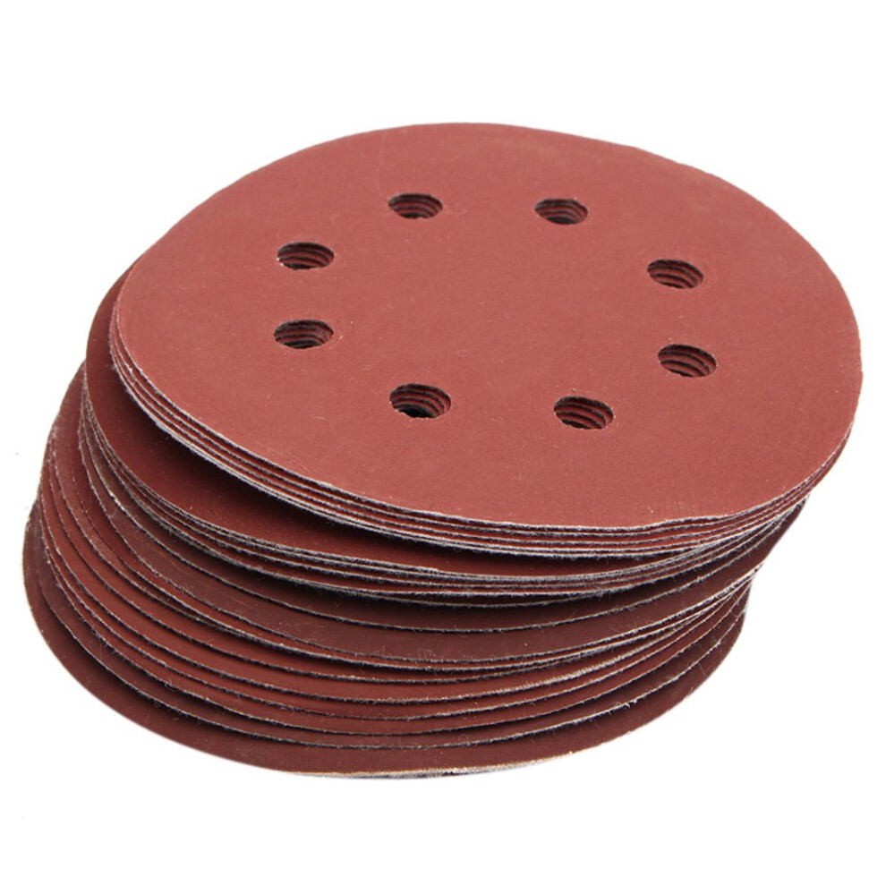 25X 8 Hole Grit 600# 1000# 1200# 1500# 2000# Sanding Disc Sandpaper 4851013643731