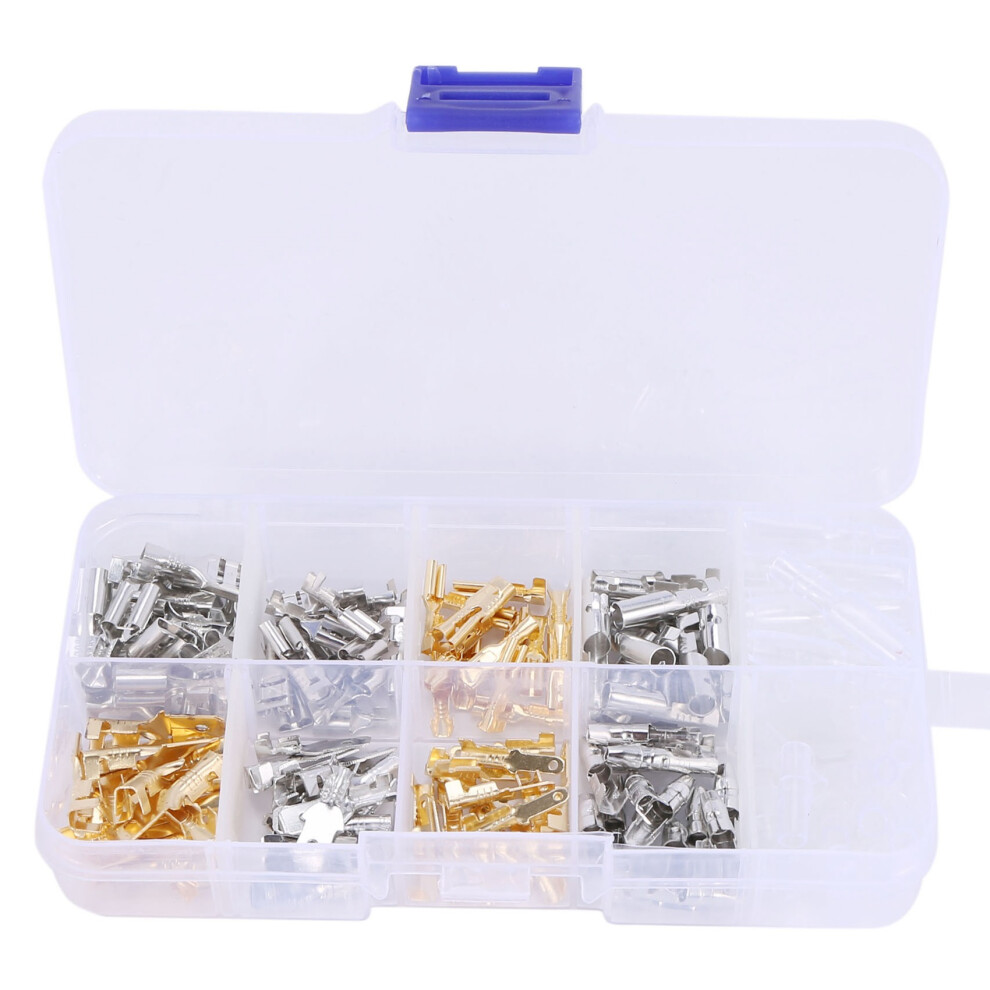 150Pcs Male Female Car Spade Connector Splice Crimp Wire Terminals 4851013645803