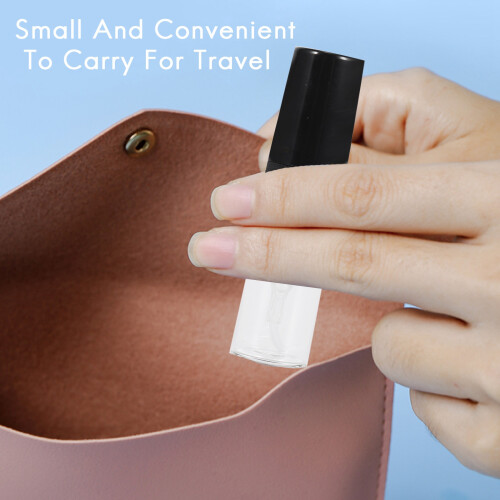 10Pcs Mini Portable Glass Perfume Bottle Travel Size (2Ml) 2
