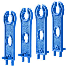 4 chaves de ferramentas para conectores solares, para conectores, chave de plástico