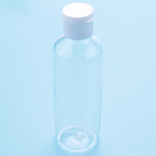 4 x 100ml Plastic Clear Bottles Travel Shampoo Cosmetic Container 2