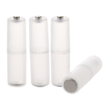 4 Pcs AAA to AA Battery Cell Converter Adaptor Cylindrical Case