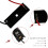 5Pcs 23A/A23 Battery (12V) Clip Holder Box Case Black 5