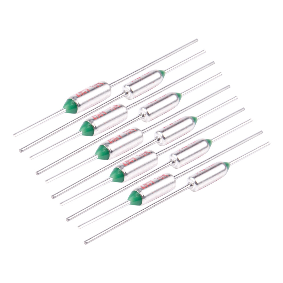 10 Pcs 250V 10A Tf 120 Degree Celsius Cutoffs Thermal Fuse 4852580974259