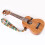 Ρυθμιζόμενος ιμάντας ώμου για ακουστικό μπάσο κιθάρας Ukulele από μαλακό πολυεστέρα 4