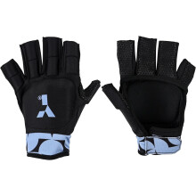 (MK- Long, XS) Y1 Hockey, MK Shell Glove, Short Fingers, Field Hockey Glove, Open Palm Design, Full Hand Protection, Kids Gloves, Used by International Players