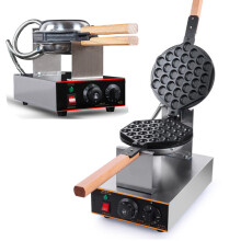 Horno Eléctrico para Gofres Máquina para Hacer Gofres 110V-220V Horno para Gofres Profesional
